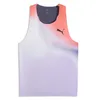 Image de PUMA Lightspeed Ultraweave Graphic Maillot de course Hommes gris clair - inky depths S