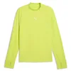 Image de PUMA T-Shirt de Running à Manches Longues Brightstride CLOUDSPUN Homme L, Sunny Lime Green