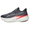 Image de PUMA Magmax Nitro 2 Chaussures de Running Chaussure de Running sans stabilisateurs Hommes Bleu Gris - Inky Depths-Ultra Red 42