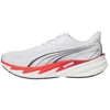 Image de PUMA Velocity Nitro 5 Chaussures de Running Chaussure de Running sans stabilisateurs Hommes Blanc White-Ultra Red 44