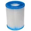 Image de vhbw Cartouche filtrante Remplacement pour Bestway 58094, FD2137, Type II pour Piscine Pompe de Filtration, Filtre à Eau Blanc/Bleu