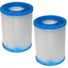 Image de vhbw 2X Cartouches filtrantes Remplacement pour Bestway 58094, FD2137, Type II pour Piscine Pompe de Filtration, Filtre à Eau Bleu/Blanc