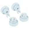 Image de vhbw 4x Roulette pour panier inférieur compatible avec Bosch lave-vaisselle - Diamètre 14 mm