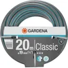 Image de Gardena Tuyau Classic 19 mm (3/4 Pouce), 20 m : tuyau d’arrosage universel en tissu croisé robuste, résistance à l'éclatement de 22 bars, résistant aux UV, sans pièce du système (18022-20)