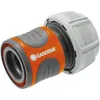 Image de Raccord darrosage rapide GARDENA - Adapté tuyau Ø19 mm - Fixation 1 clic - Power Grip