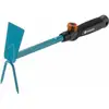Image de Petite houe combisystem GARDENA, lame droite, 2 dents