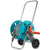 Image de Gardena Kit dévidoir CleverRoll S : dévidoir avec tuyau Classic de 20 m et lance d'arrosage, arrêt anti-goutte, côté de manivelle sélectionnable librement (18502-20)