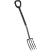 Image de GARDENA Fourche à bêcher ErgoLine   Manche revêtement souple   Poignée ergo en D   Dents acier trempé   Garantie 25 ans (17013-20)