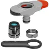 Image de Adaptateur de robinet dintérieur GARDENA - Raccordement filetage mâle M22 ou femelle M24 - Garantie 5 ans