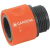 Image de Gardena Conector rosca en Un extremo ES conector y en el otro extremo lleva rosca Para montar en accesorios.