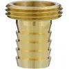 Image de Gardena Raccord de tuyau en laiton 1 pièce: Raccordement à vis en laiton de haute qualité, 33,3 mm (G 1 Pouce) - Fil, pour 19 mm (3/4 Pouce) - Tuyaux (7148-20)