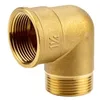 Image de Gardena Angle de laiton avec filetage interne et externe: coude avec 42 mm (G 1 1/4 Pouce) - fil, pour changer de direction de tuyaux/tuyaux (7285-20)