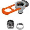 Image de Adaptateur pour robinet d'intérieur de GARDENA : adaptateur pratique pour le raccordement du système GARDENA à un robinet avec filetage M 22 x 1 mâle et M 24 x 1 femelle (8187-20)