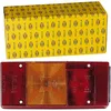 Image de HELLA Feu arrière - Illumination - 12V - Montage en saillie - ECE - Couleur du voyant: rouge - Fiche: Fiche plate - droite - Quantité: 1 - 2SE 007 547-041