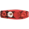 Image de HELLA 2VA 341 419-117 Feu arrière - Caraluna II - Illumination - 12V - Montage encastré/vissé - Couleur du voyant: rouge - Fiche: Fiche plate - gauche - Quantité: 10