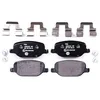 Image de HELLA 8DB 355 006-741 Kit de plaquettes de frein - non préparé pour indicateur d'usure - T1568 - pour p.e. ALFA ROMEO / LANCIA
