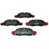 Image de HELLA 8DB 355 013-801 Kit de plaquettes de frein - préparé pour indicateur d'usure - T1753 - pour p.e. PORSCHE
