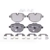 Image de HELLA 8DB 355 013-921 Kit de plaquettes de frein - préparé pour indicateur d'usure - T1769 - pour p.e. BMW