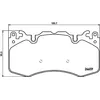 Image de HELLA 8DB 355 016-151 Kit de plaquettes de frein - préparé pour indicateur d'usure - T2113 - pour p.e. LAND ROVER