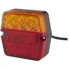 Image de HELLA Valuefit 2Vb 357 023-011 Feu Arrière - Led - 24/12V - Montage En Saillie/Vissé - Couleur Du Voyant: Rouge/Jaune - Fiche: Extrémités De Câble Ouvertes - Gauche/Droite - Quantité: 1