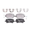 Image de HELLA 8DB 355 025-411 Kit de plaquettes de frein - non préparé pour indicateur d'usure - T2641 - pour p.e. FORD / LAND ROVER / VOLVO / VOLVO ASIA