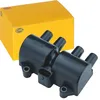 Image de HELLA 5Da 358 057-031 Bobine D'Allumage - 12V - 3Pôle - Bloc Bobine - Vissé