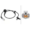 Image de HELLA 6Pu 230 040-211 Capteur, Vitesse De Roue - 2Pôle - Essieu Avant - Avec Support