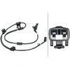 Image de HELLA 6Pu 012 679-691 Capteur, Vitesse De Roue - 12V - 2Pôle - Essieu Avant Gauche - Câble: 970Mm - Avec Support