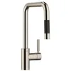 Image de Dornbracht META Square robinet de cuisine, mitigeur monocommande, pull-down, avec fonction douche, saillie 200mm, 33870861-06, Couleur: platine brossé