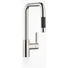 Image de Dornbracht META Square robinet de cuisine, mitigeur monocommande, pull-down, avec fonction douche, saillie 200mm, 33870861-08, Couleur: Platine