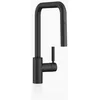 Image de Dornbracht META Square robinet de cuisine, mitigeur monocommande, pull-down, avec fonction douche, saillie 200mm, 33870861-33, Couleur: noir mat