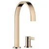 Image de Dornbracht MEM Mélangeur de cuisine à deux trous, avec rosaces individuelles, saillie 241mm, 32815682-47, Couleur: Champagne