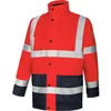Image de WüRTH MODYF Parka de travail LUMEN 4 en 1 Rouge/Marine - Taille XL