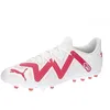 Image de PUMA Chaussures de Football Future Play MG pour Homme, Puma Orchidée de feu Blanche, 42.5 EU