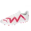 Image de PUMA Chaussures de Football Future Play MG pour Homme, Puma Orchidée de feu Blanche, 43 EU