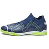 Image de PUMA Chaussures de Football Future Match It pour Homme, Persian Blue PUMA White Pro Green, 44.5 EU