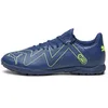 Image de PUMA Chaussures de Football Future Play TT pour Homme, Persian Blue Pro Green, 46 EU