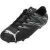 Image de Puma Unisex Youth ATTACANTO FG/AG JR Soccer Shoe, Puma Black-Silver Mist, 34.5 EU