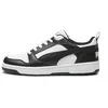 Image de Puma Unisex Rebound Low Puma White-Puma Black-Puma White 11 46