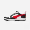 Image de Baskets de marche homme, Rebound V6 low blanc rouge