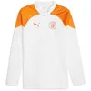 Image de PUMA Manchester City Training Haut zippé 1/4 Saison 23/24, Popsicle Marbre/Orange (19), L