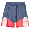 Image de PUMA Individualcup Short Jr tricoté, Blanc/Bleu, 140 Mixte Enfant