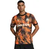 Image de PUMA Olympique de Marseille 771344-03 3rd Jersey Replica T-Shirt Unisex Black-Flat Dark Gray-Rickie Orange Taille M