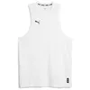 Image de PUMA Hoops Team Débardeur pour homme, blanc/noir, S