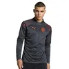 Image de PUMA - MCFC TRG 1/4 Zip - Sweat d'entraînement Joueur - Gris Anthracite foncé - Taille XS