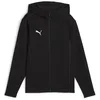 Image de PUMA Teamfinal Casuals Veste à Capuche JKT Jr Noir Argent, 140 Mixte