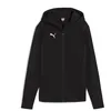 Image de PUMA Teamfinal Casuals Veste à Capuche pour Femme Noir Argent, S Mixte