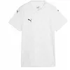 Image de PUMA Maillot Teamglory pour Femme Football, Blanc-Noir, XL Mixte
