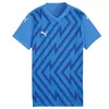 Image de PUMA Maillot Teamglory pour Femme Football, Bleu Ignite-Blanc, Mixte