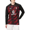 Image de Puma 774025 Maillot de football pour homme ACM Pre-Match Knit, 24 Printemps Été Couleur Puma Noir/Pour All Time Red (01), S